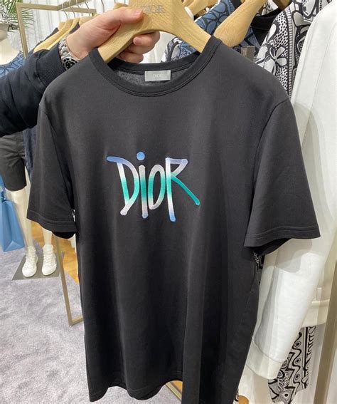 pink DIOR Men Tee shirts 